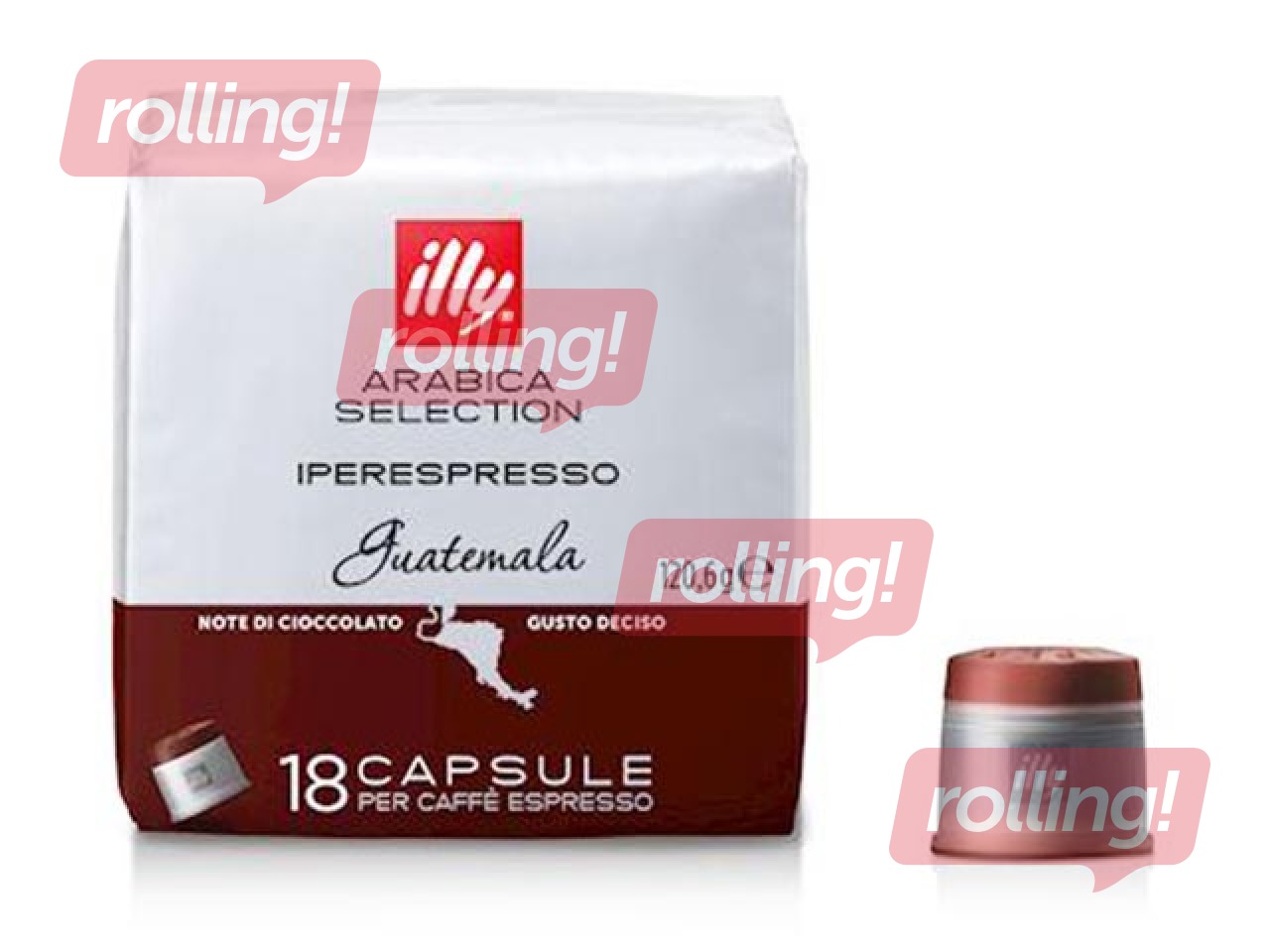Кофе в капсулах Illy Arabica Selection Guatemala, IperEspresso, 18шт