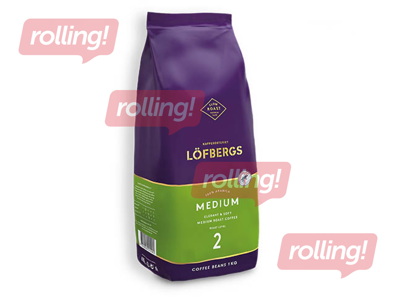 Kafijas pupiņas Löfbergs Medium Roast, 1kg