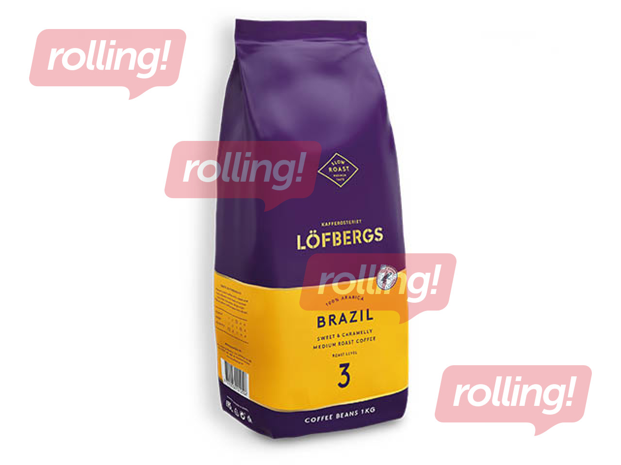 Kohvioad Löfbergs Brazil Medium Roast, 1kg