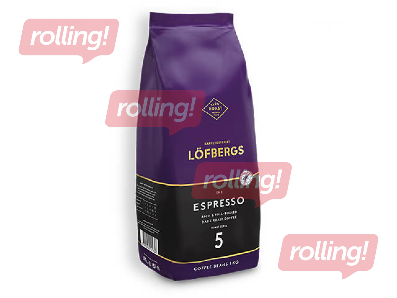Кофе в зёрнах Löfbergs Espresso, 1кг