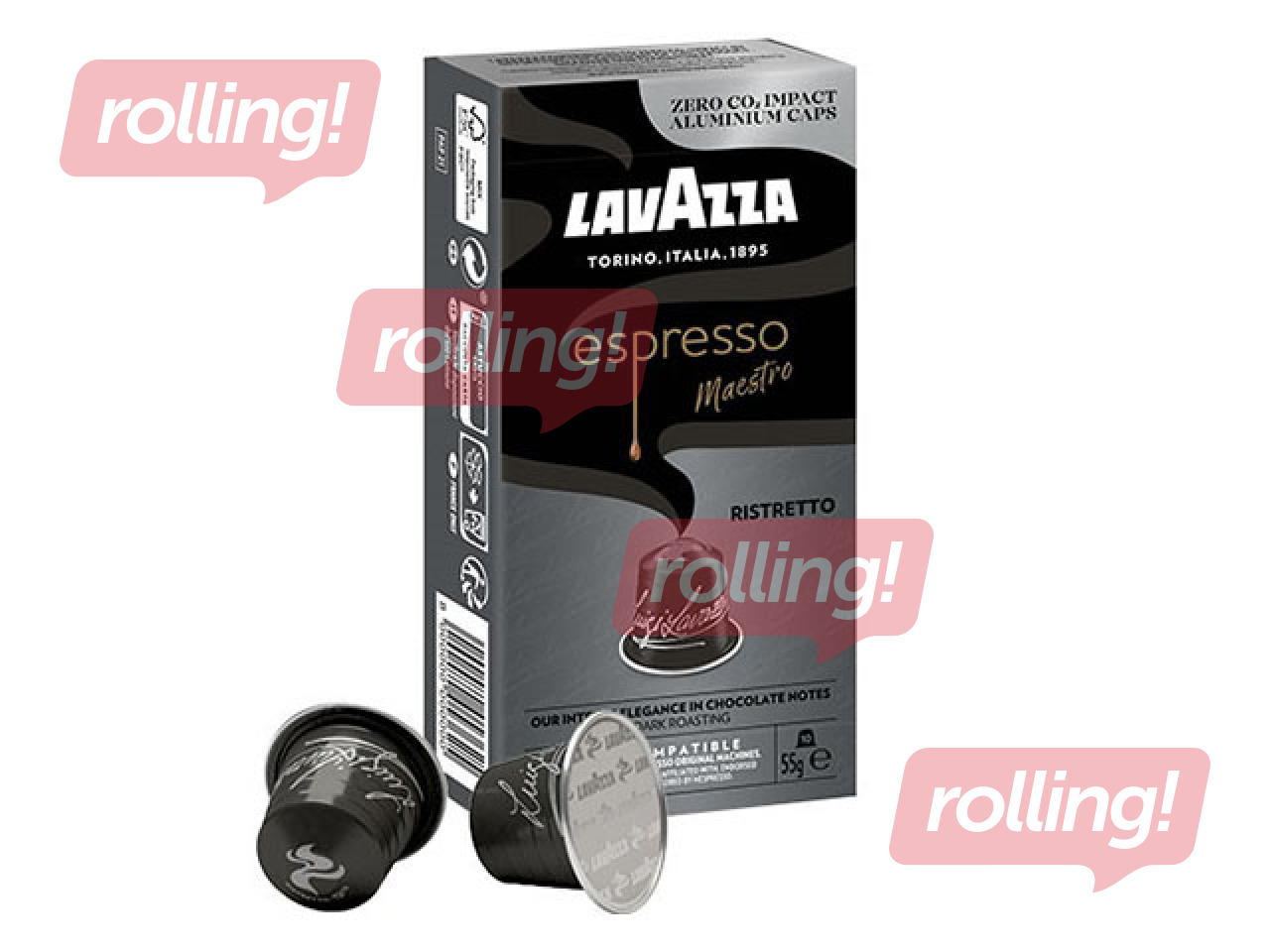 Kafijas kapsulas Lavazza Espresso Ristretto, Nespresso, 10gab