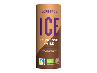 Kофейный напиток Löfbergs Ice espresso + молоко, 230мл