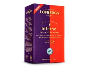 Jahvatatud kohv Löfbergs Inferno, 450g