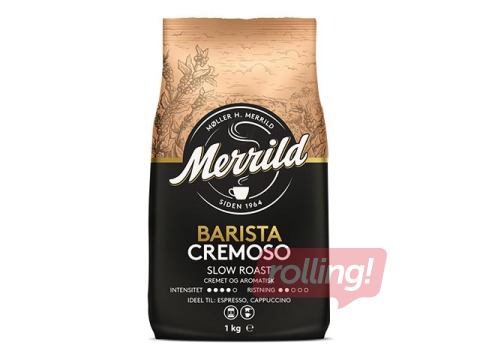 Кофе в зернах Merrild Barista Cremoso, 1кг 