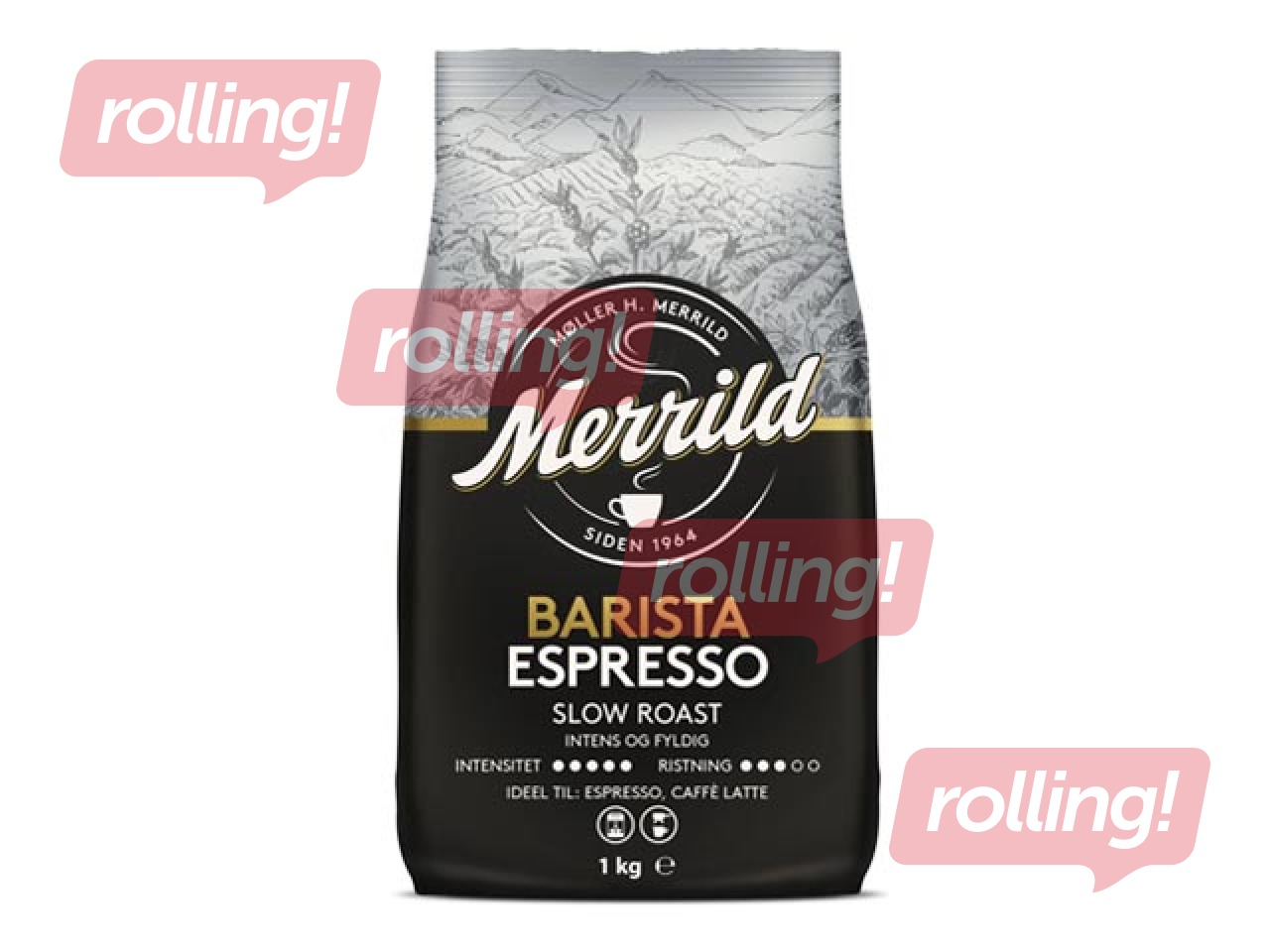 Kafijas pupiņas Merrild Barista Espresso, 1kg 