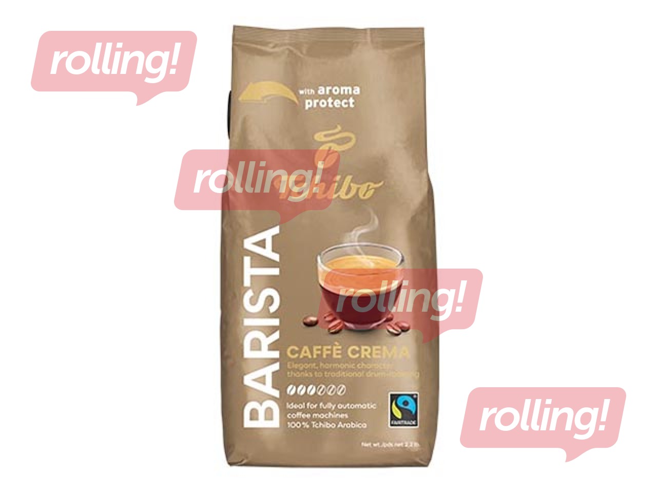 Kafijas pupiņas Tchibo Barista Caffe Crema, 1kg