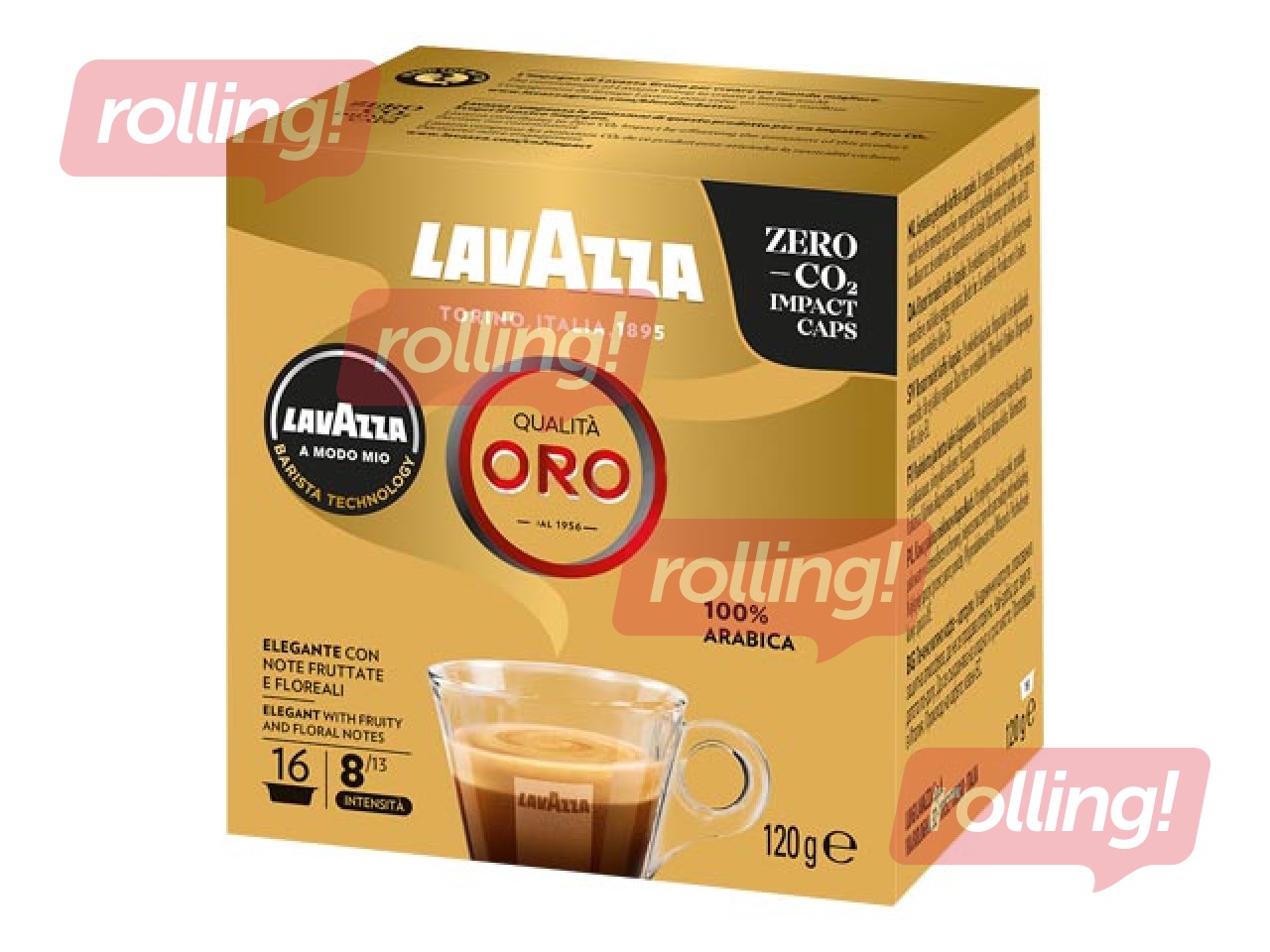 Kafijas kapsulas Lavazza a Modo Mio Oro, 16gab