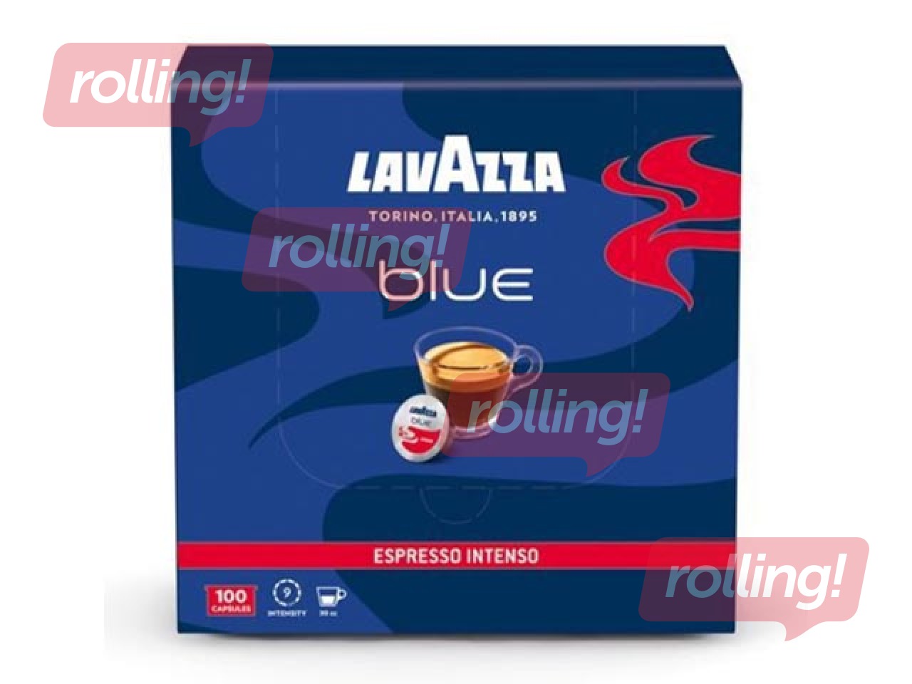 Kafijas kapsulas Lavazza Blue Espresso Intenso, 100gab