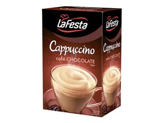 Капучино напиток LaFesta со вкусом шоколада, 10x12.5г