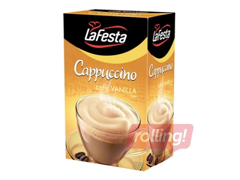 Капучино напиток LaFesta со вкусом ванили, 10x12.5г
