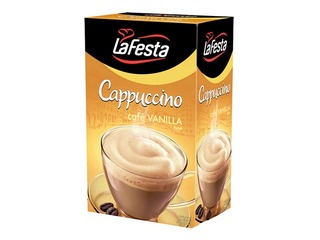 Капучино напиток LaFesta со вкусом ванили, 10x12.5г