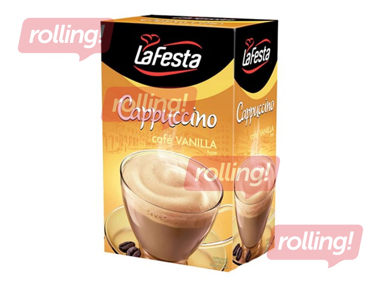 Капучино напиток LaFesta со вкусом ванили, 10x12.5г
