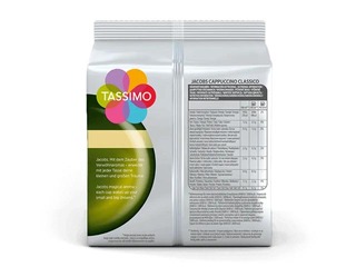 Kafijas kapsulas Jacobs Tassimo Cappuccino Classico, 8gab