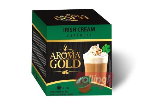 Kafijas kapsulas Aroma Gold Irish Cream, 16gab