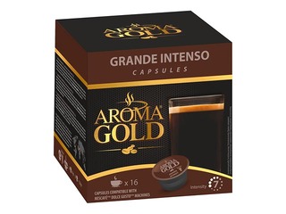 Kohvikapslid Aroma Gold Grande Intenso, 16tk