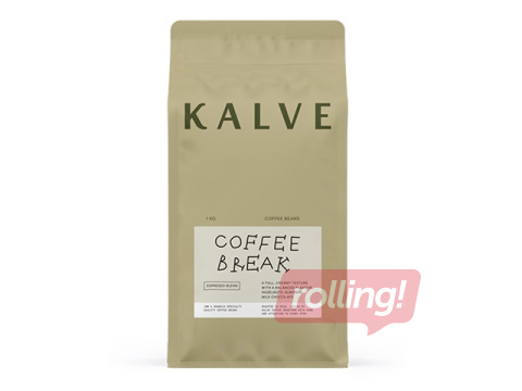 Кофейные зерна Kalve эспрессо, Coffee break, 1кг 