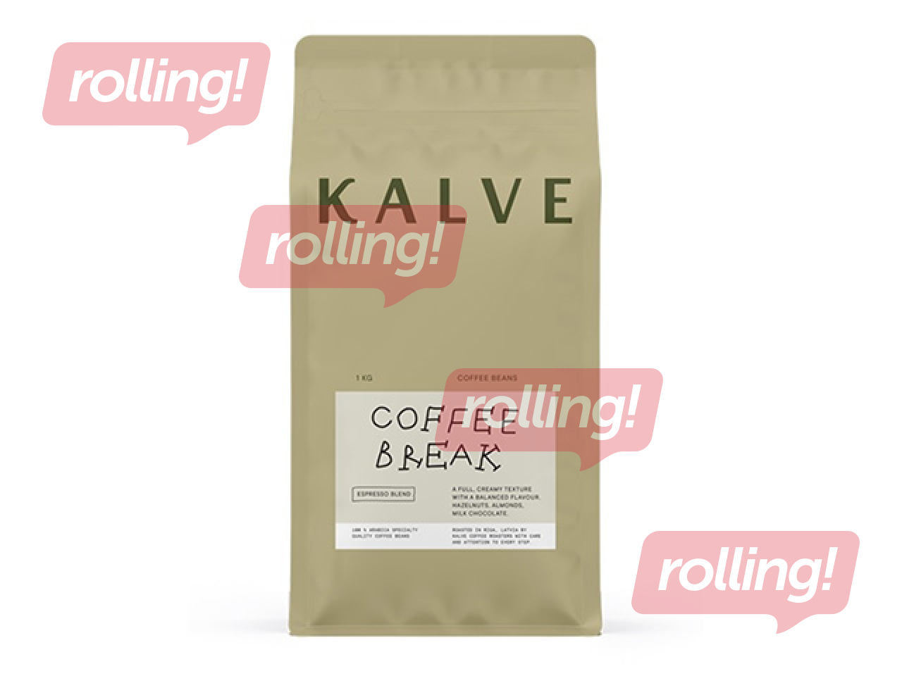 Кофейные зерна Kalve эспрессо, Coffee break, 1кг 