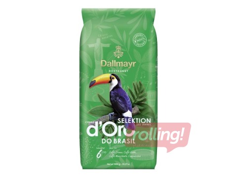 Coffee beans Dallmayr Crema d'Oro Do Brasil, 1kg