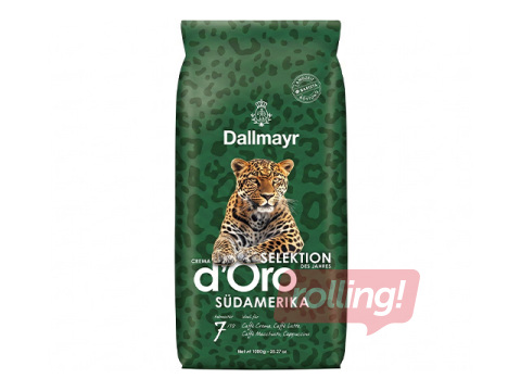 Кофейные зерна Dallmayr Crema d'Oro Do Brasil, 1кг