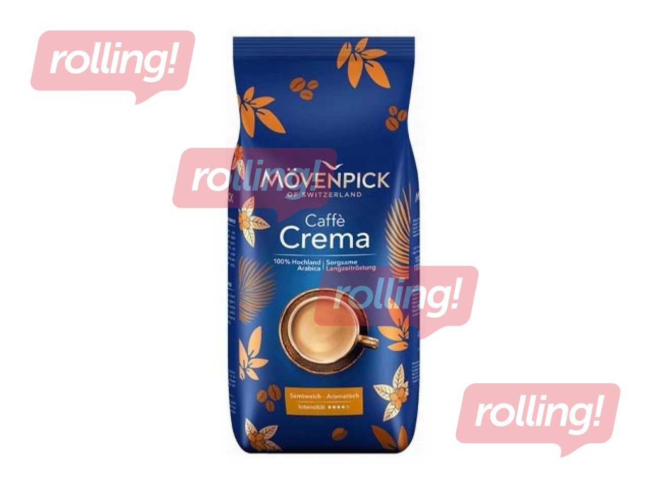 Kafijas pupiņas Movenpick, Crema, 1kg