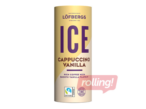 Cold coffee drink Löfbergs, Cappuccino Vanilla, 230ml