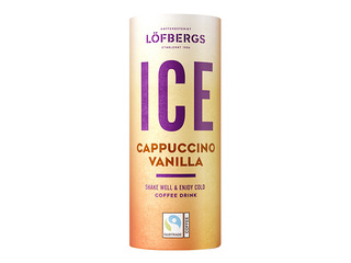 Cold coffee drink Löfbergs, Cappuccino Vanilla, 230ml