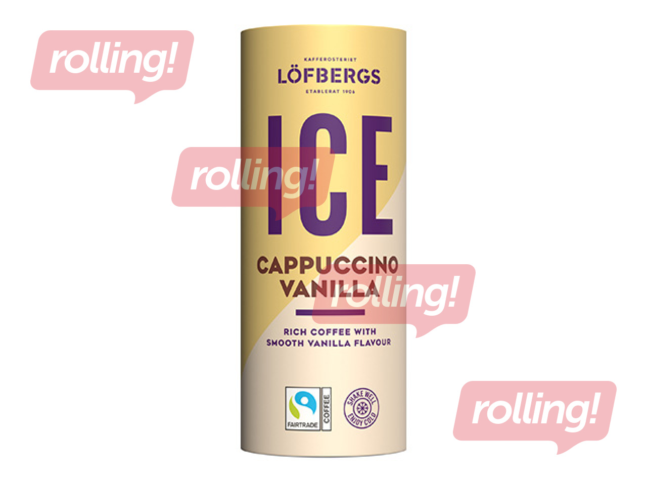 Cold coffee drink Löfbergs, Cappuccino Vanilla, 230ml