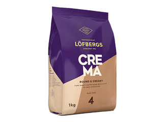 Кофейные зёрна Löfbergs Crema, 1kg