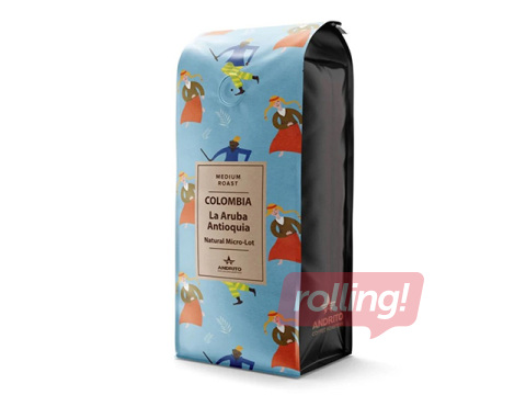 Kafijas pupiņas Andrito Colombia La Aruba Espresso Roast, 500g