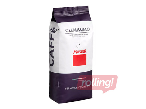 Kafijas pupiņas Musetti, Cremissimo, 1kg