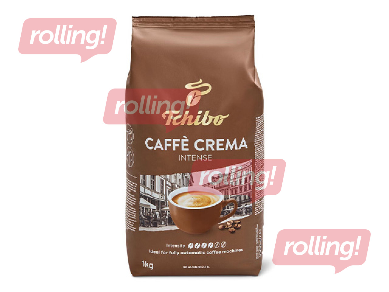 Kafijas pupiņas Tchibo, Caffe Crema, Intense, 1kg