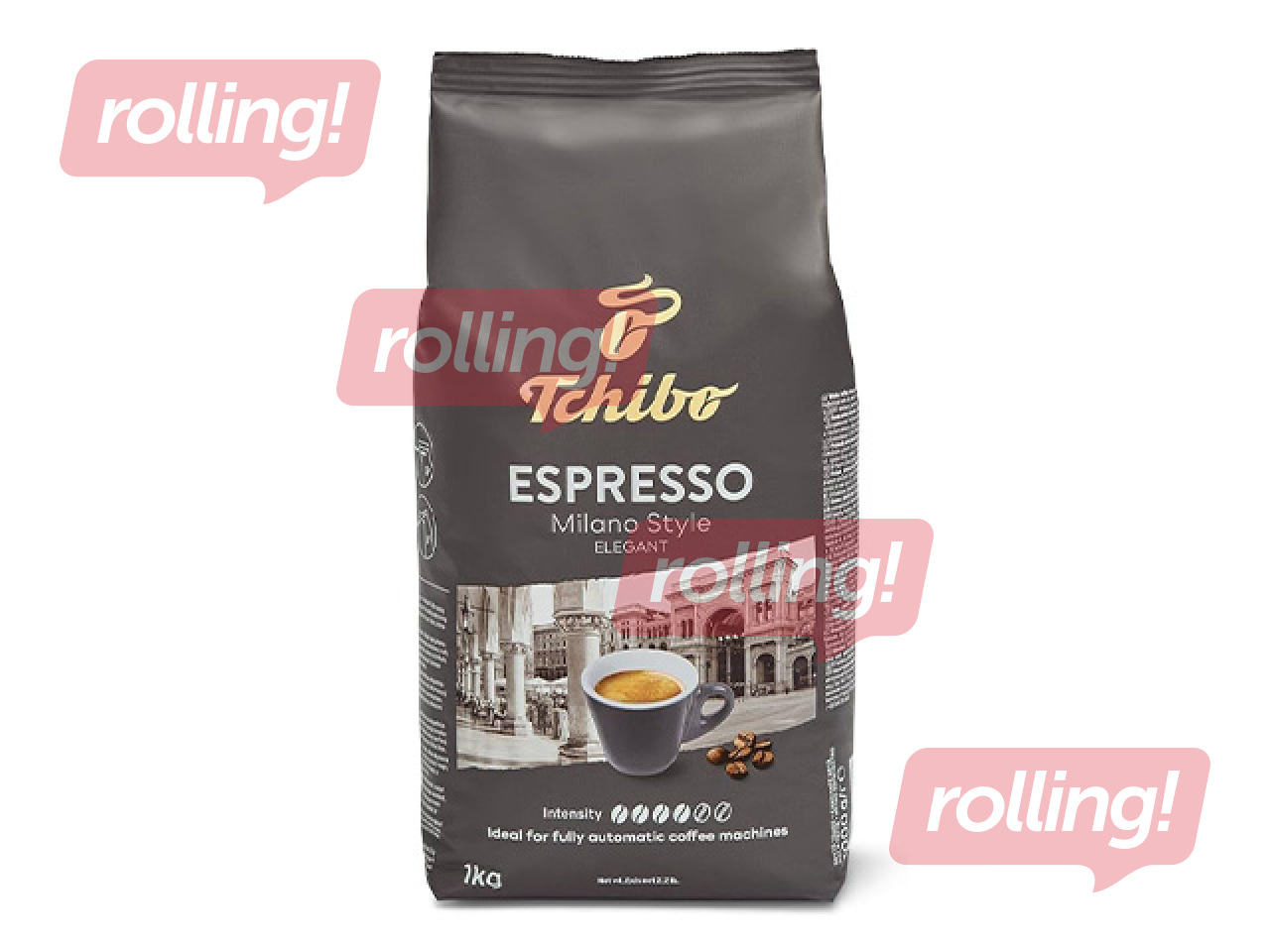Kafijas pupiņas Tchibo, Espresso, Milano Style, Elegant, 1kg