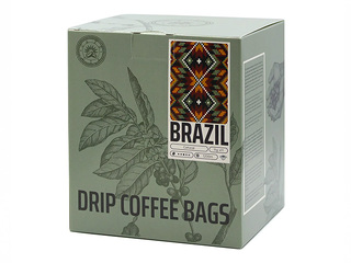 Ground coffee in drip filter bags Brazil, 11x11g