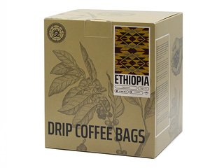 Kafiija maltā drip filtru maisiņā Ethiopia, 11x11g