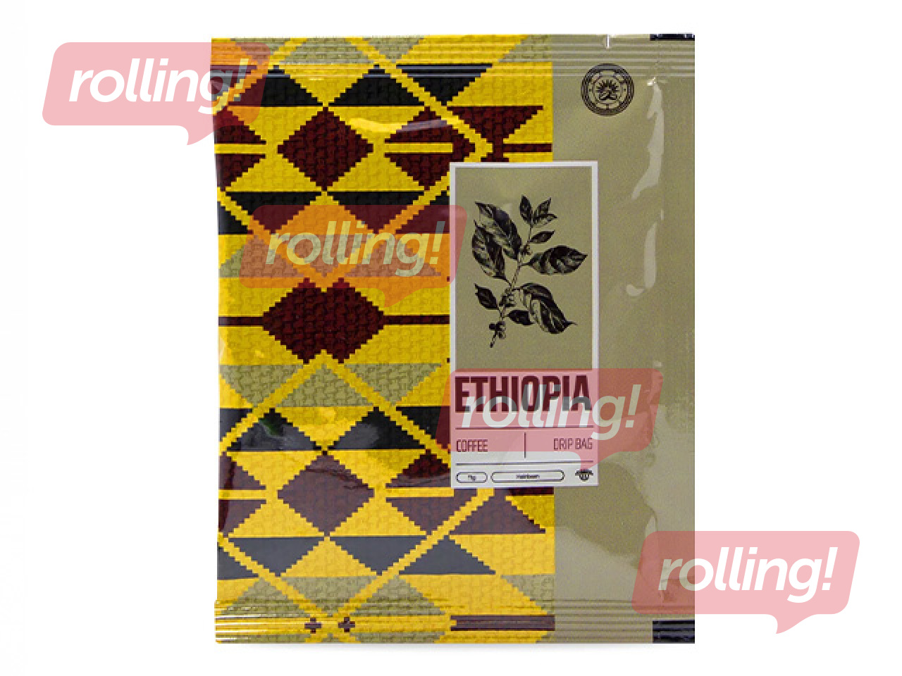 Kafiija maltā drip filtru maisiņā Ethiopia, 11x11g