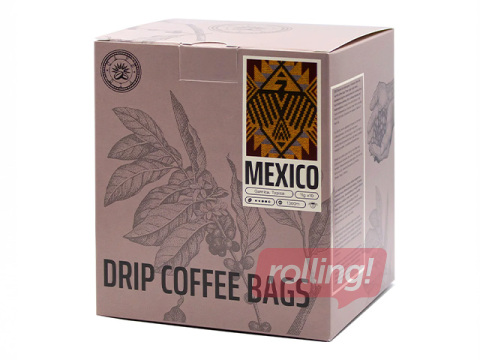 Jahvatatud kohv drip-filtri kottides Mexico, 11x11g