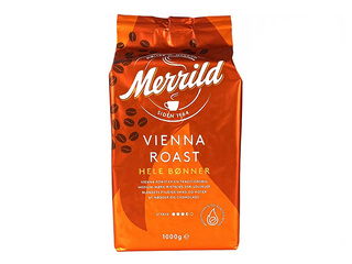 Kafijas pupiņas Merrild Vienna Roast, 1kg 