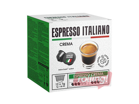 Kafijas kapsulas Espresso Italiano crema 12gab