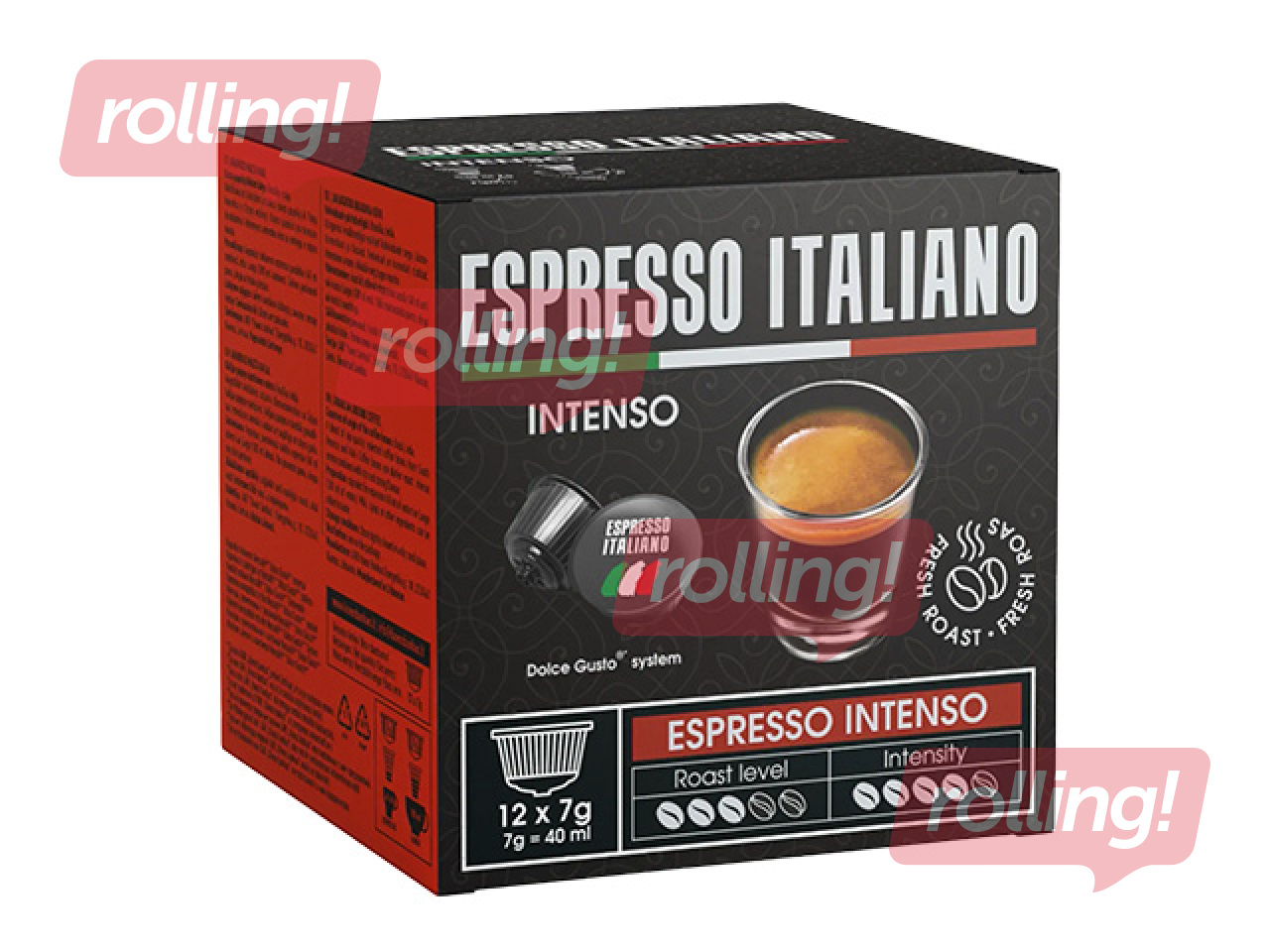 Kafijas kapsulas Espresso Italiano, 12gab