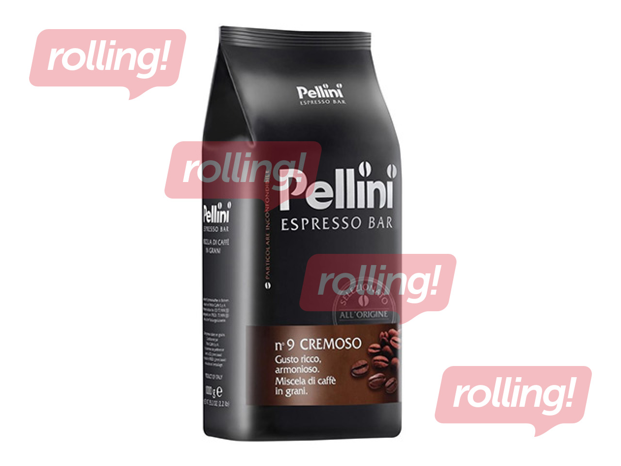 Pellini Espresso Cremoso coffee beans, 1kg