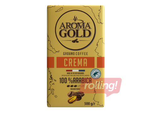 Ground coffee Aroma Gold, Crema, 500g