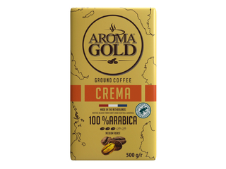 Jahvatatud kohv Aroma Gold, Crema, 500g