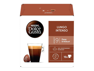 Nescafe Lungo Intenso coffee capsules, Dolce Gusto, 16pcs