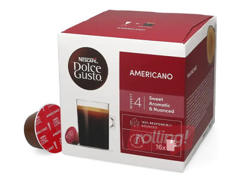 Nescafe Americano kohvikapslid, Dolce Gusto, 16tk