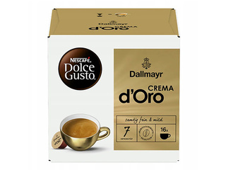 Dallmayr d’Oro Crema coffee capsules, Dolce Gusto, 16pcs