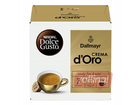 Kafijas kapsulas Dallmayr dOro Crema, Dolce Gusto, 16gab
