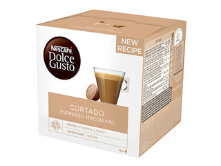 Kafijas kapsulas Nescafe, Cortado, Dolce Gusto, 16 gab.