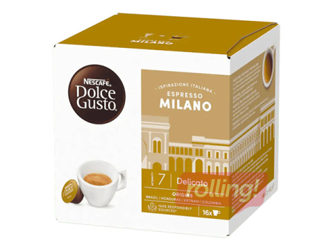 Kafijas kapsulas Nescafe, Milano, Dolce Gusto, 16 gab.