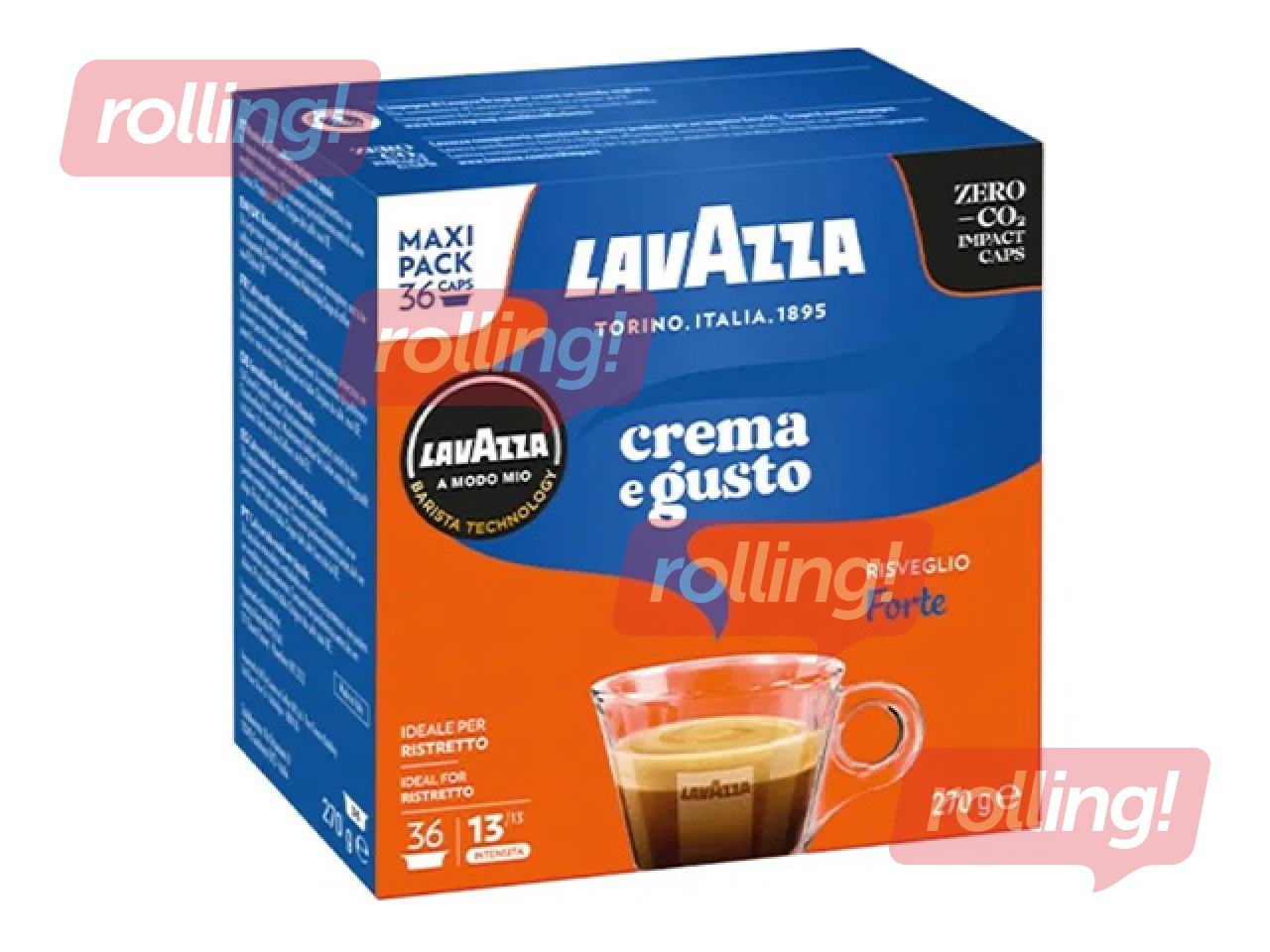 Kafijas kapsulas Lavazza a Modo Mio Crema E Gusto Forte, 36gab
