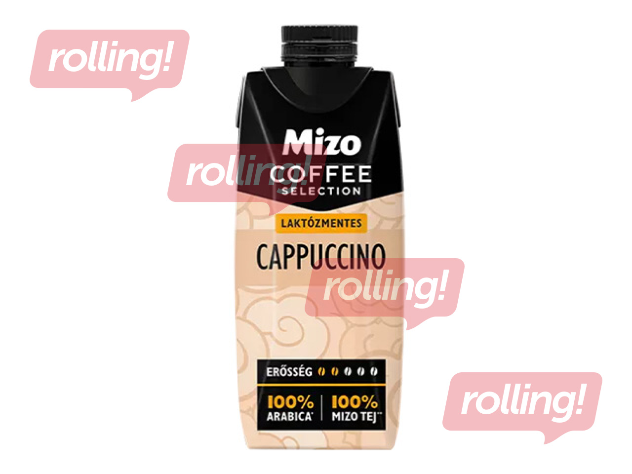 Kafijas dzēriens Mizo ar pienu Cappuccino, UHT, bez laktozes, 1,5%, 250 ml